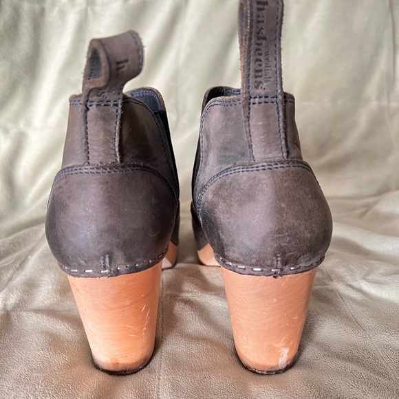 Swedish Hasbeens Toffel pull on bootie sz 36 - Picture 11 of 12